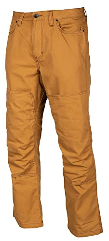 KLIM Men's Outrider Motorcycle Pants - 34 x 32 - Brown Duck