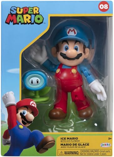 Super Mario Ice Mario Unisex Sammelfiguren Standard Kunststoff Fan-Merch, Gaming