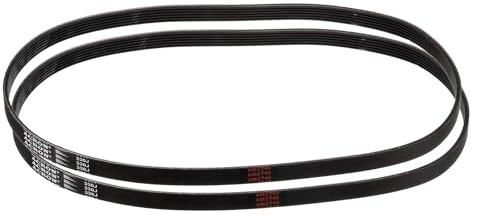 QUARKZMAN 2 Stück 330J6 PJ Keilrippenriemen 6 Rippen 33(838,2mm) Länge x 0,55(14,04mm) Breite x 0,14(3,121mm) Höhe EPDM Poly V Riemen Keilriemen Flachriemen Antriebsriemen Für Rasenmäher