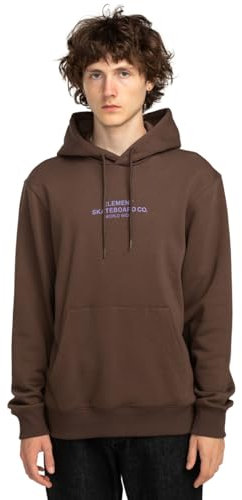 Element Skateboard Co - Kapuzenpulli - Männer - S - Braun