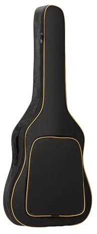 LOVSSU Gitarrentasche Akustikgitarrentasche, wasserdicht, Dickes Oxford-Stoffetui for Klassische Gitarre, wasserdicht, dick, 0,19 Zoll gepolsterte E-Gitarrentasche Fur Akustikgitarre