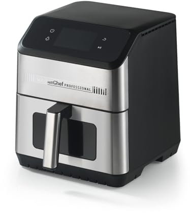 Freidora multicocina AIRFRYER 1800 1 cubeta 7L conexión WiFi control DIGITAL fácil limpieza negro