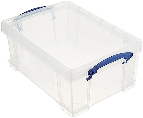 Really Useful 9 Litre Clear Plastic Storage Box