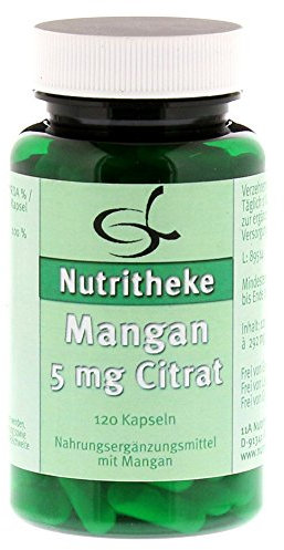 MANGAN 5 mg Citrat Kapseln 120 St