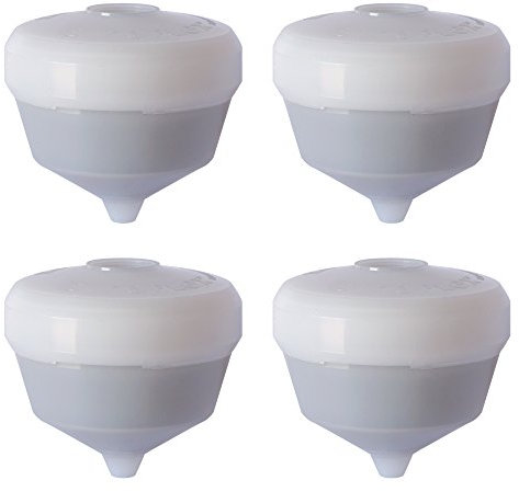 Siroflex 2800/4S Juego de 4 cartuchos de repuesto Uni 3-A Filtro de agua para el hogar Made in Italy| Purificador de agua del grifo, filtro de agua del grifo para la cocina | Eliminación de cloro