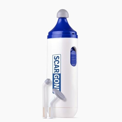 ScarGone Scar Minimising Massager – Effective Treatment for Face & Body, Targets Keloid, Acne, Burn, Dark, and Surgical Scarring – Reduces Appearance of New & Old Wounds