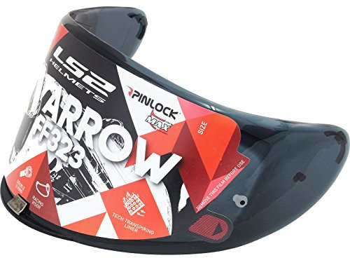 800012511, LS2 FF323 - Visiera color fumè per casco da moto.