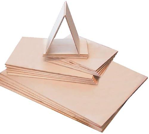Compensato Di Pioppo Cm. 40X50 CONFEZIONE 5 PZ