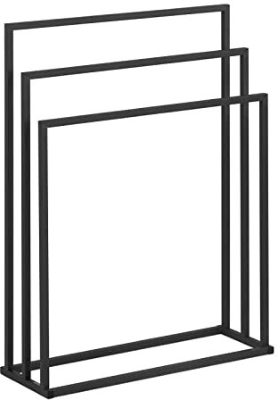 10040419 physa PHYSA TR-2 Handtuchhalter 3 Stangen Breite: 65 cm Handtuchständer Standhandtuchhalter