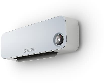 Olimpia Splendid 99264 CALDO SKY B WIFI - Termoventilatore Ceramico a parete con WiFi 2.000 W, 220-240 V, Blu