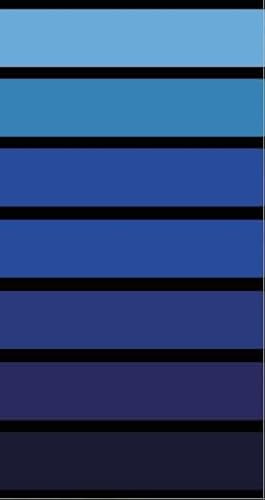 Miracle Home. Toalla Playa algodón Egipcio, 80% algodón, 20% poliéster. Escala Cromática Azul, 90 X 165, Azul, 12022