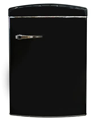 212 Main Conserv 3.2 cu. ft. Retro Convertible Refrigerator-Freezer Frost Free in Black