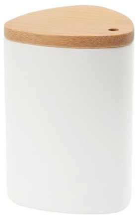 Caja de Almacenamiento para Palillos de Dientes PS, Contenedor Dispensador de Palillos de Dientes Moderno y Simple de bambú para el Hogar, Hotel, Amplia Capacidad