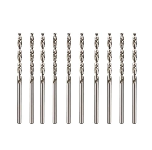 Juego de 10 brocas helicoidales pequeñas de acero de alta velocidad de 0,3 a 4,0 mm for herramientas rotativas, cortador de agujeros for madera y metal, minitaladro(10pcs 3.2mm)