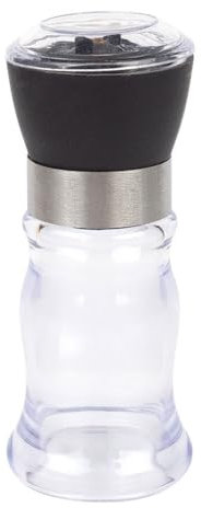 Pepper Mill Pepper Grinder Manual Black Pepper Grains Household Seasoning Pepper Sea Salt Sesame Grinding Bottle Pepper Grinder(D)