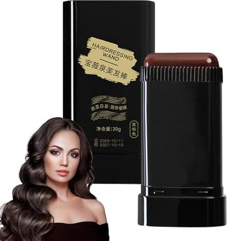 Sicherer und praktischer Kamm-Haarfärbemittel, Concealer, zum Kämmen von Haaren, zum Abdecken von grauem Haar, tragbarer Haarfärbepinsel, graues Haarabdeckungswerkzeug, Haarwurzelschatten für Männer
