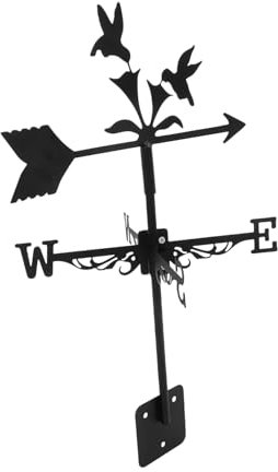 TOYANDONA Girouette Indicateur De Direction du Vent Girouette De Jardin pour Abris De Jardin Soi-même Indicateur De Vent De Toit Décoration De Vintage