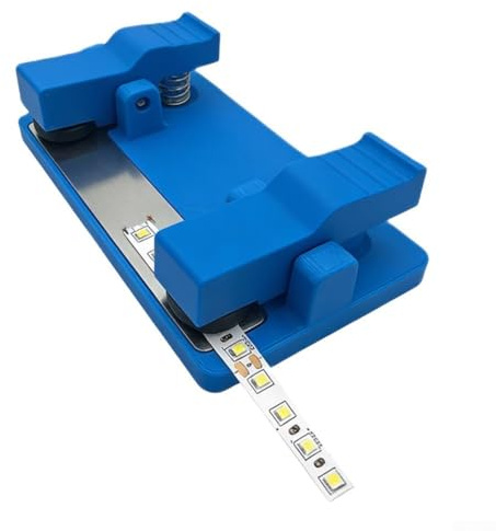 LED Lötstation mit Clips und 3D-gedruckter Basis - Helping Hands Holder für PCB, Leiterplatten, LED-Streifen & Elektronik
