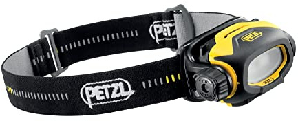 Petzl E78AHB 2 PIXA 1 Headlamp, Suitable for Proximity Lighting with CONSTANT LIGHT Technology, 60 lm, Black/Yellow
