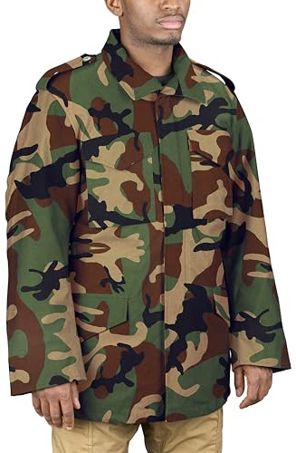 Propper Men's M65 Field Coat, Woodland, Large Regular