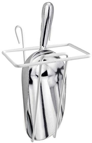 CUSINIUM 12 oz Aluminum Ice Scoop with Holder