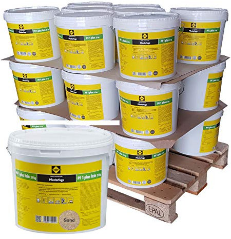 24x SAKRET Pflasterfugenmörtel PF1 Plus Fein Sand