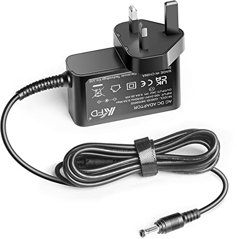 KFD Replacement Battery Charger for 32V Vax Blade Cordless Pro Stick Vacuum Cleaner TBT3V1B1, TBT3V1P1, TBT3V1P2, TBT3V1T1 34V 600mA AC Adapter for VAX Blade 2 VBB2ASV1 Vac Hoover 28.8V Power Cable