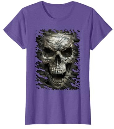 Spiral Original - Camo Reaper - Gothic Reaper T-Shirt