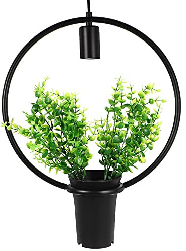 Maceta Jardín creativo Flor en maceta Iluminación Restaurante Planta Araña sin bombilla