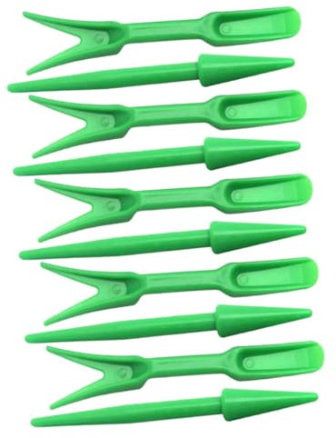 Yardwe 30sets Weed Remover Garden Tools Bonsai Fertilizer Drilling Device for Herb Garden Transplanting