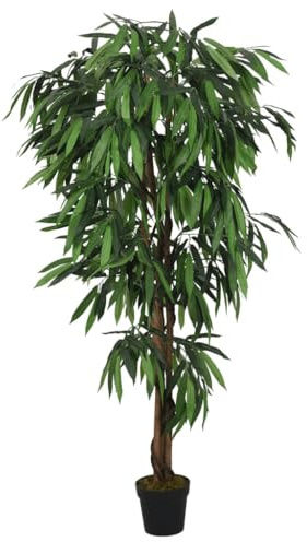 vidaXL Manguier Artificiel 900 Feuilles 180 cm Vert