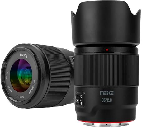 Meike 35mm F2.0 Full Frame Wide-Angle AF STM(Stepping Motor) Lens Auto Focus Fixed Prime Portrait Lenses for Panasonic Lumix Sigma Leica L Mirrorless Camera S1 S1R S1H S5 FP