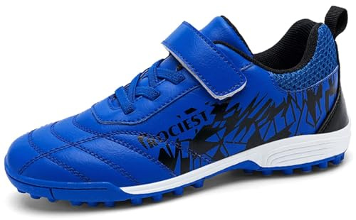 BAODLE Kinder Fußballschuhe Jungen Hallenschuhel TF Outdoor Fussballschuhe Kunstrasen Turf Football Professionelle Trainingsschuhe