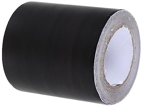 Battiscopa Rotolo da 5m Autoadesivo Nero in Pvc Flessibile per Pareti