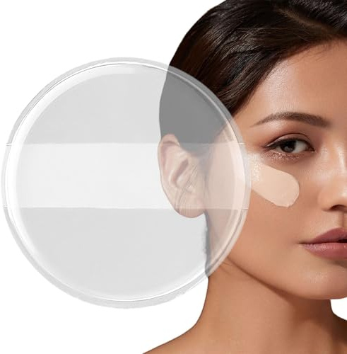 Powder Puff Transparent Makeup, Mini Dry Wet Blender Sponge, Reusable Makeup Tools for Concealer Blush Foundation, for Women Girls Teens, Cosmetic Beauty Accessories, Travel Home Vanity Essentials