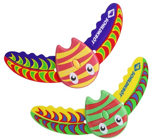 2Stück Pool Spielzeug Unterwasser Glider, Teufel Fisch Tauchspielzeug | Interessantes Tauchtiere für Kind, Poolspielzeug, Wasserspielzeug Kinder, Schwimmbad Spielzeug für Kind/Hunde Tauchen Strand
