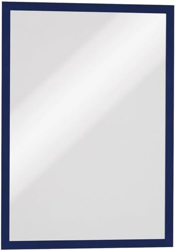 Durable 488307 inforam Duraframe A3, självhäftande magnetram, 6-pack, mörkblå