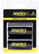 Powerex, 2 batterie ricaricabili NiMH tipo D, 1,2 V, 10000 mAh, bassa autoscarica