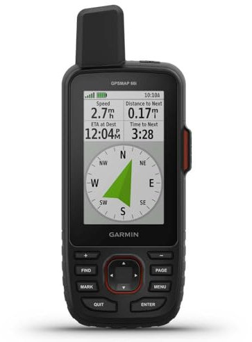 Garmin GPSMAP 66i Personal GPS Tracker schwarz 16 GB - GPS Tracker (TFT, 7,62 cm (3 Zoll), 38 x 63 mm, 240 x 400 Pixel, 16 GB, MicroSD (TransFlash))