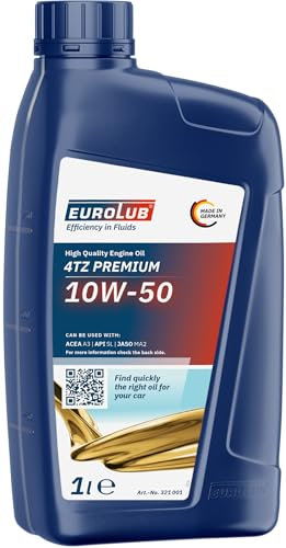 EUROLUB 4TZ PREMIUM SAE 10W-50 Motoröl, 1 Liter