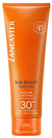 Lancaster Sun Beauty Body Milk SPF30 250ml | Sunscreen For Body | Broad Spectrum Sun Protection