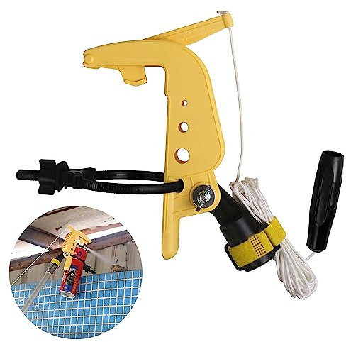 Sprühdosen-Verlängerungsstangenadapter, Sprühadapter für Aerosoldose und Pulverstaubwedel, einstellbarer Winkel, perfekt für Wespen- und Hornissenspray, Staubwischen von Zimmermannsbienen oder