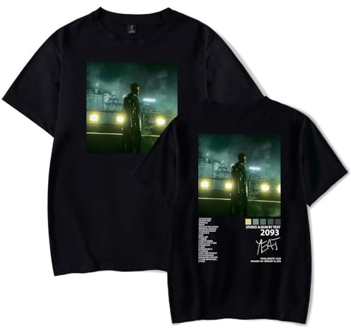 RYSXJLX Yeat 2093 T-Shirt Rapper Album Merch Women Men Fashion Crewneck Classic Short Sleeve Tee