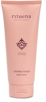 RITUENA | Body Lotion Profumata - Damasco in Fiore Body Lotion 200ml - Lozione Corpo Floreale e Idratante