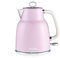 Bollitore Retrò Salter 1,7 L – Rapida 3KW, Base Girevole a 360°, Filtro Anticalcare Rimovibile, Indicatore Livello Acqua, Sensore Anti-Ebollizione, Spegnimento Automatico, Rosa, EK5737PNKVDE