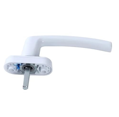 ZGXNYI Manilla para Ventana Manillas de Ventana Manilla de Puerta Universal con Llave Bloqueo for Doble acristalamiento Solo Blanco Giratorio con Tornillos Manilla De Ventana Puerta Universal