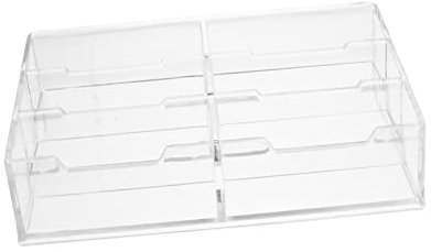 SHINEOFI Caja Metacrilato Para Almacenaje Organizador De Almacenamiento Caja Para Resistente y Transparente