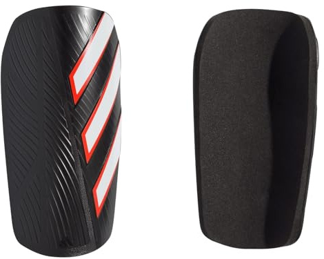adidas Unisex TIRO SHINGUARD EU Club, Black/White/Lucid red, S