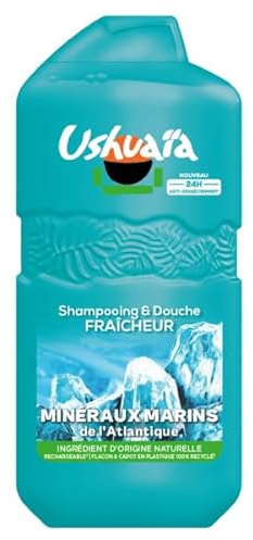 Ushuaïa Shampoing Douche Fraicheur Minéraux Marins 280ML