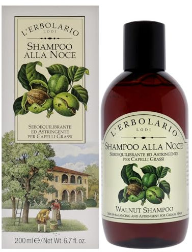 L'Erbolario Walnuss Shampoo, 1er Pack (1 x 200 ml)